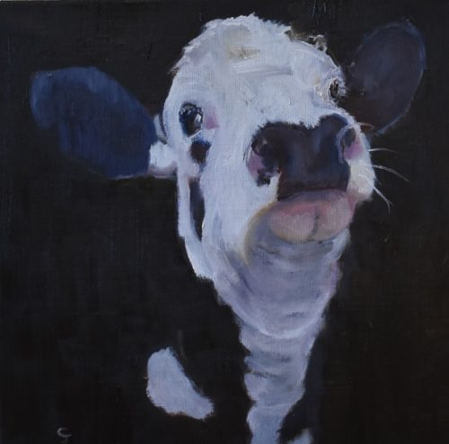 Looking-Up10x10oil on linen