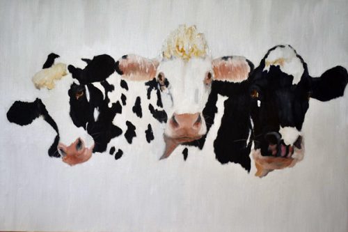 The-Lineup20x30oil on linen